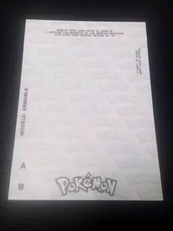 2000 Pokemon Navarrete Kanto Peru Buildable Card Wartortle #08 Vintage US Seller - Image 2