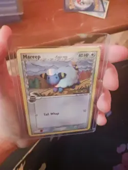 Pokemon Mareep Card 54/101 Holo EX Dragon Frontiers Stamped 2006 Vintage - Image 1