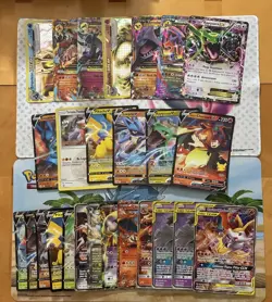 Pokemon Card Full Art Alt Art Promo Jumbo Fire Charizard Tag Team Etc - Image 1