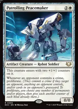 Patrolling Peacemaker Commander: Edge of Eternities Regular - Image 1