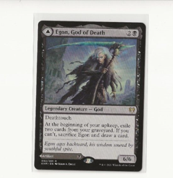 Egon, God of Death // Throne of Death [Kaldheim] Magic MTG - Image 1