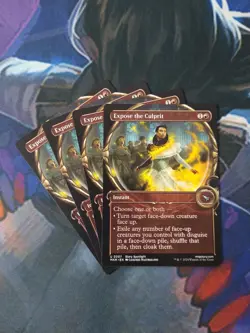 Expose the Culprit x 4 - Showcase | 7% Off 2+ | Karlov Manor | NM | MTG - Image 1