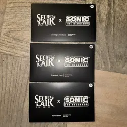 Magic The Gathering Secret Lair x Sonic Foil Bundle - In Hand - Image 1