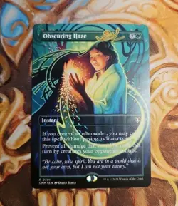 Obscuring Haze - Borderless - Commander Masters #701 CMM NM - MTG Magic - Image 1