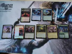 MTG Final Fantasy Rare/Alt Art lot - Image 2