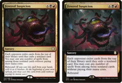 1x - Fevered Suspicion - [SELECT] - Forgotten Realms - NM MTG - Image 1