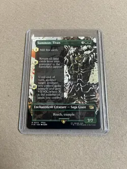 Summon: Titan (Borderless) Final Fantasy Regular - Image 1