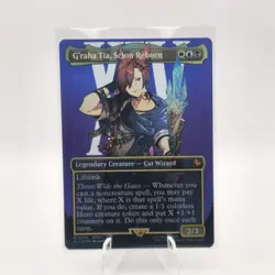 Scion G'raha Tia Reborn Borderless, Surge Foil, Commander: Final Fantasy - Image 1