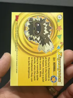 Topps Pokemon Advanced Johto Zigzagoon #89 holo foil - Image 3
