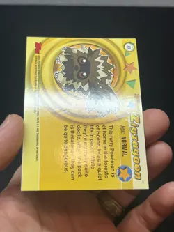 Topps Pokemon Advanced Johto Zigzagoon #89 holo foil - Image 4