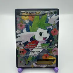Pokemon Shaymin EX Full Art Legendary Treasures Radiant Collection RC21/RC25 LP - Image 1