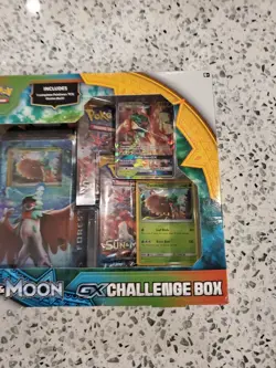 Pokemon TCG Sun Moon Base Set GX Challenge Box Promo New Factory Sealed - Image 3