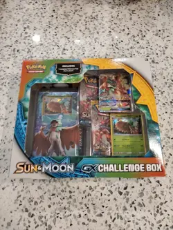 Pokemon TCG Sun Moon Base Set GX Challenge Box Promo New Factory Sealed - Image 4