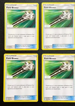 Pokemon TCG: Field Blower-S&M-Guardians Rising 125/145 Uncommon Playset (X4) NM - Image 1