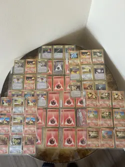 1999 Japanese Pokemon Card Guren Town Gym Blaine Deck Not Complete 66 Cards - Image 1