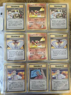 1999 Japanese Pokemon Card Guren Town Gym Blaine Deck Not Complete 66 Cards - Image 5