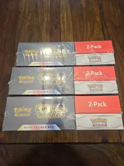 (Lot of 3) Pokemon Surging Sparks ETB + Booster Bundle Costco 2-Pack - Sealed - Image 3