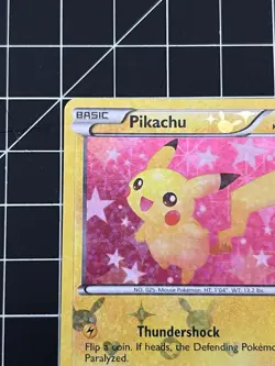 Pikachu [Reverse Holo] #RC7/RC25 | 2013 Pokemon Legendary Treasures (LP) - Image 2