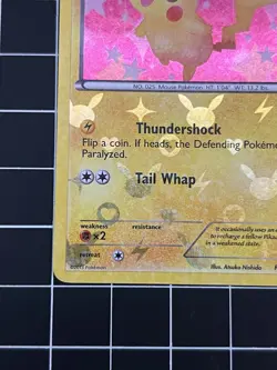 Pikachu [Reverse Holo] #RC7/RC25 | 2013 Pokemon Legendary Treasures (LP) - Image 5