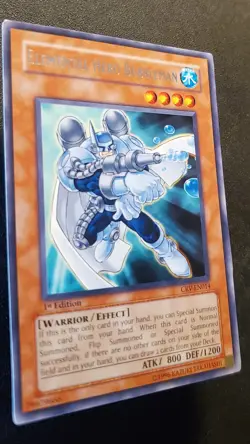 Yu-Gi-Oh! Elemental Hero Bubbleman CRV-EN014 Cybernetic Revolution 1st Ed. NM - Image 2