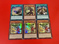 3x Gadget Trio + Magician Of Black Magic + Ties That Bind + Silence | YuGiOh! - Image 1