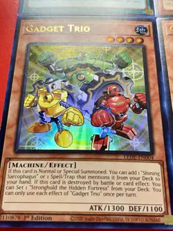 3x Gadget Trio + Magician Of Black Magic + Ties That Bind + Silence | YuGiOh! - Image 2