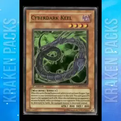 YUGIOH Cyberdark Keel CDIP-EN003 Super Rare 1ST EDITION NM PACK FRESH/NO PLAY - Image 1