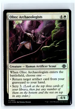 FOIL Oltec Archaeologists Lost Caverns of Ixalan - MTG Magic the Gathering Card - Image 1