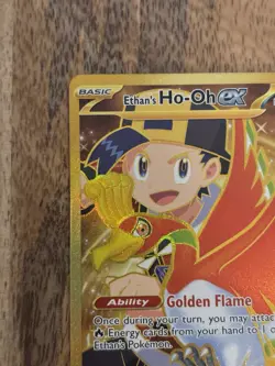Ethans Ho Oh 239/182 Destined Rivals Pokemon Card Good Hyper Rare - Image 3