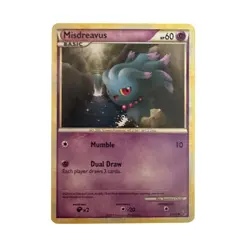 Misdreavus 53/90 Uncommon 2006 Pokemon Card EX Holon Phantoms Collection TCG - Image 1