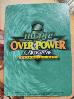 OverPower Marvel Image Aegis WildStorm 1998 Zealot Hero Character Card Rare LP - Image 2