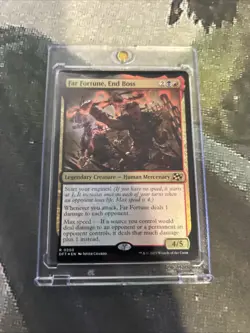 MTG Far Fortune, End Boss (Foil) - Aetherdrift (DFT) #203 Magic the Gathering - Image 5