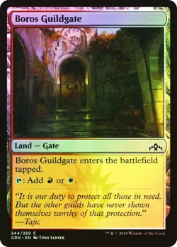 Boros Guildgate (244) - FOIL - Guilds of Ravnica - Magic The Gathering - MTG - Image 1