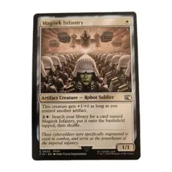 MTG Magitek Infantry Regular - NM - Image 1