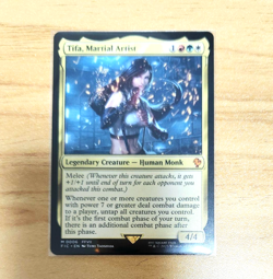 Tifa, Martial Artist 6 Foil Commander: FINAL FANTASY MTG Legendary Creature N/M - Image 1
