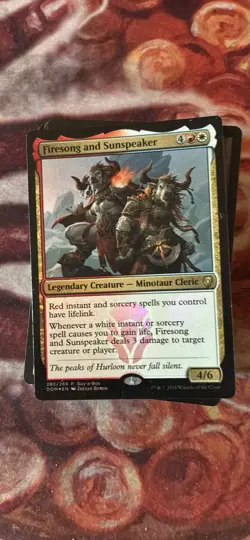 Firesong and Sunspeaker Commander Deck BURN IT DOWN MTG - Image 1