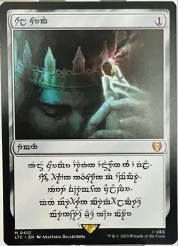 Sol Ring Human Version Of The Lord Mtg - Image 1