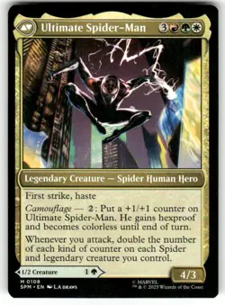 MILES MORALES #108 (MYTHIC RARE) MTG MARVEL'S SPIDER-MAN - Image 2