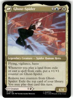 GWEN STACY #78 (MYTHIC RARE) MTG MARVEL'S SPIDER-MAN - Image 2
