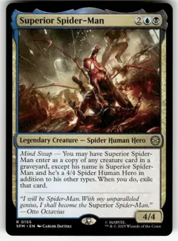 SUPERIOR SPIDER-MAN #155 (RARE) MTG MARVEL'S SPIDER-MAN - Image 1