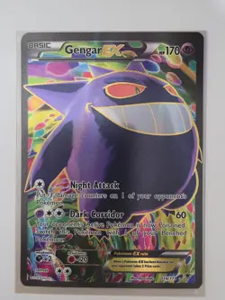 Gengar EX #114 (Pokemon Phantom Forces) 2014 Near Mint - Image 2