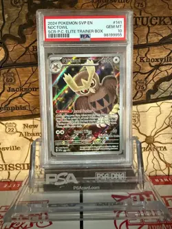 Noctowl - 141 (Pokemon Center Exclusive) 141 Sv: Scarlet & Violet Promo PSA 10 - Image 1