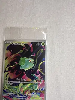 Bulbasaur Pokemon Stamped Promo Mega Evolution IR 133/132 (Sealed) - Image 4