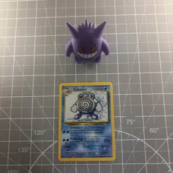 1999 Pokemon TCG Poliwhirl Uncommon Base Set 038/102 Near Mint Condition - Image 1