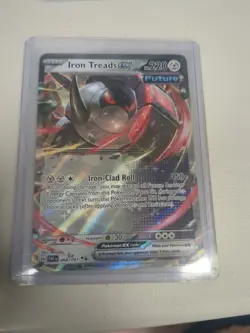 Pokemon Iron Treads ex 143/198 Scarlet & Violet Double Rare Holo NM - Image 1