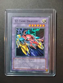 YuGiOh YZ-Tank Dragon MFC-054 Magician's Force 1st Edition Vintage Super Rare NM - Image 3