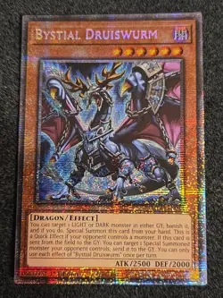 Yugioh Bystial Druiswurm MP25-EN044 Starlight Rare 1st Edition NM - Image 1