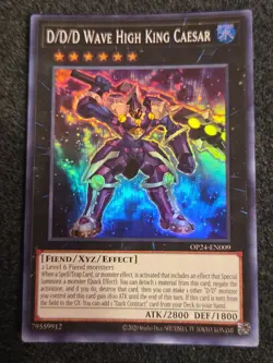 Yugioh D/D/D Wave High King Caesar OP24-EN009 Super Rare NM - Image 1