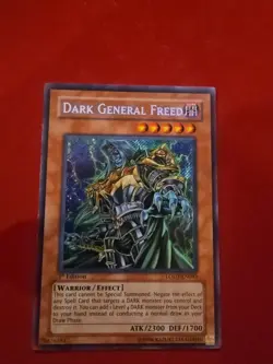 YuGiOh DARK GENERAL FREED 1st Edition Secret Rare LODT-EN083 NM - Image 1