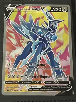 Origin Forme Dialga V SWSH255 SWSH: Sword & Shield Promo Cards Holo - Image 1